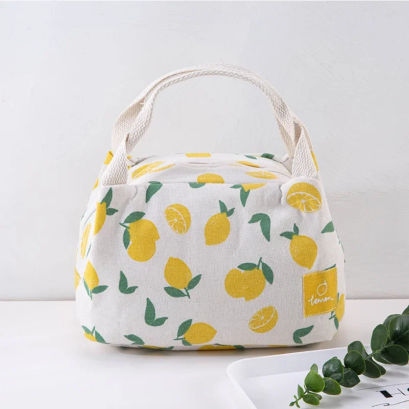Insulated Thermal Lunch Bag - Portable Picnic Tote
