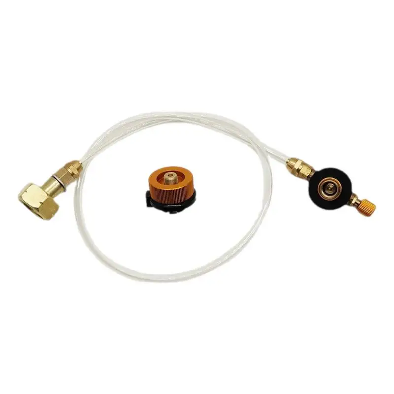 

Camping Stove Fittings Transparent Tube Picnic Stove Valve Split Design For Easy Connection Inflatable Swim Rings Multiple