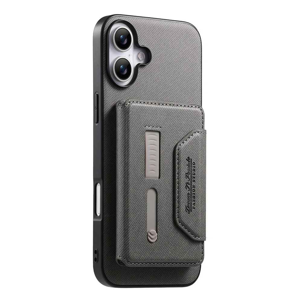 Enhanced Multifunctional Magnetic Phone Case with Storage
