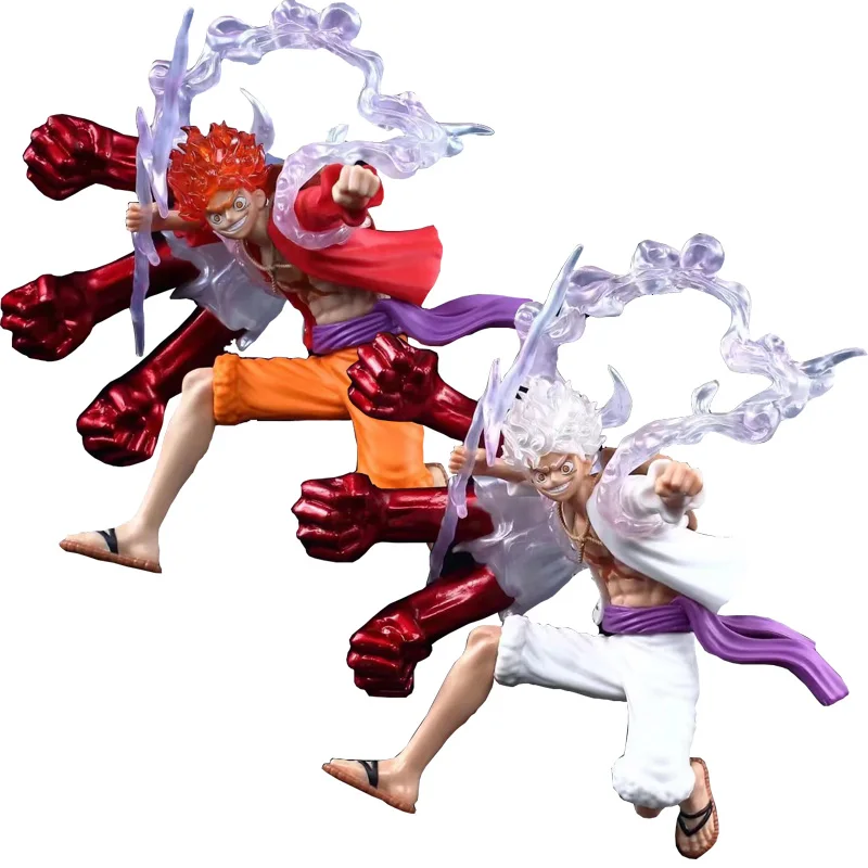 

One Piece Action Figure 23cm Fighting Gear 5 Sun God Nika Luffy figure Monkey D Luffy Statue PVC Collectible Model Toys