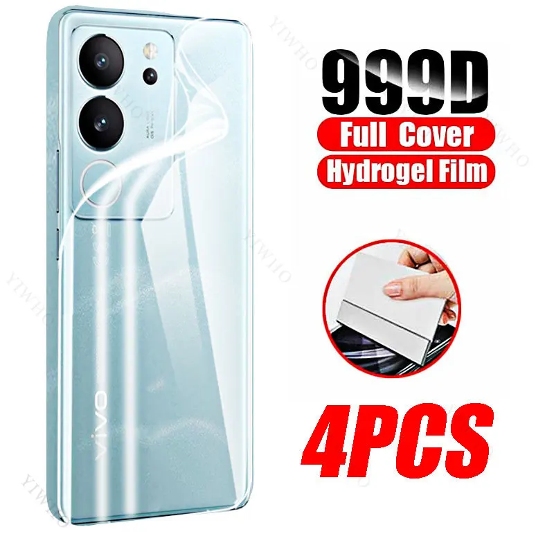 Hydrogel Film Screen Protector with Enhanced Back Safety