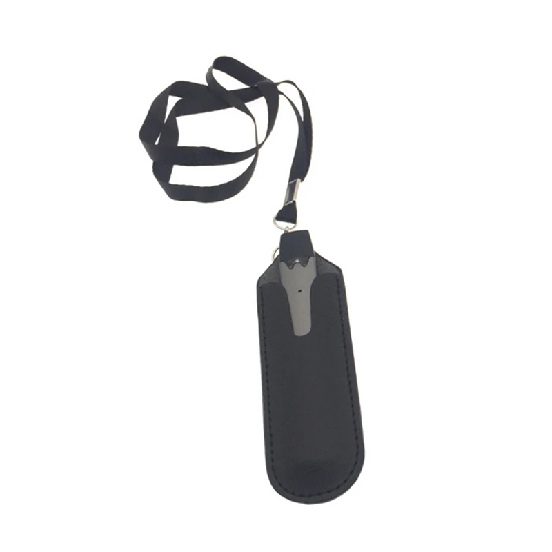 Lightweight Recording Pen Case Voice Recorder Bags Pu Leather Pen Holder Certificate Card Sleeve Protective Sleeve Lanyard