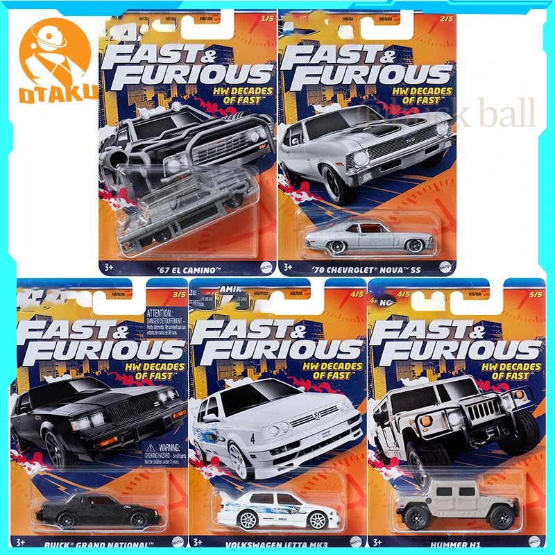 

Оригинальный автомобиль 1/64 Форсаж HW, игрушка для быстрых мальчиков, литая под давлением Машина Hummer Volkswagen Jetta Mk3 Buick Grand National Камино