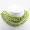 Natural Peridot Faceted Round/Cube Beads 2mm,3mm，Fine Jewelry Making, DIY Bracelet And Necklace 1