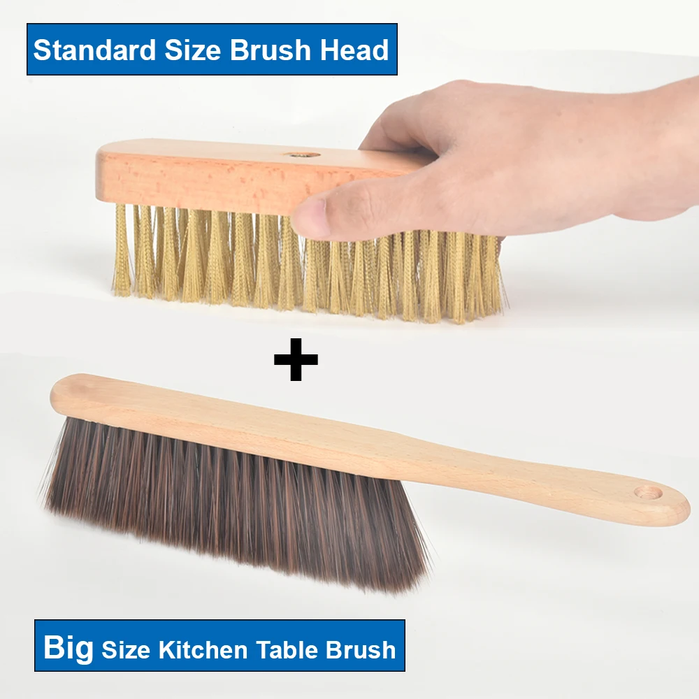 PizzAtHome Premium Copper Bristle Grill & Oven Cleaning Brush with 21 Aluminum Handle