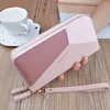2023 New Women's Wallet Double Zipper Long Fashion Simple Handbags for Women Lychee Pattern Large Capacity Double Women's Purses 1