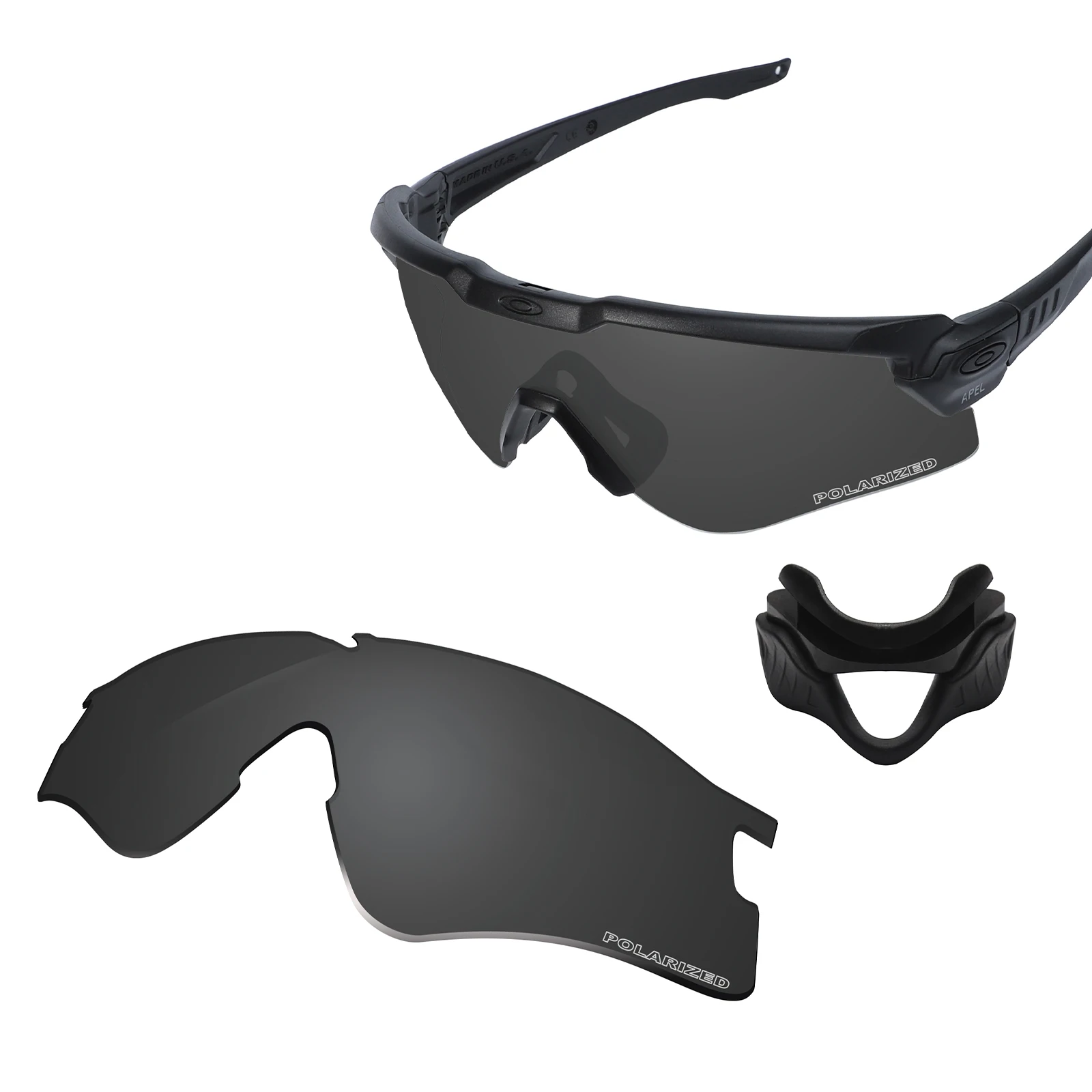 

Glintbay поликарбонатные поляризованные фотообои и резиновые нозы Oakley Si Баллистические M очки Alpha OO9296 солнцезащитные очки