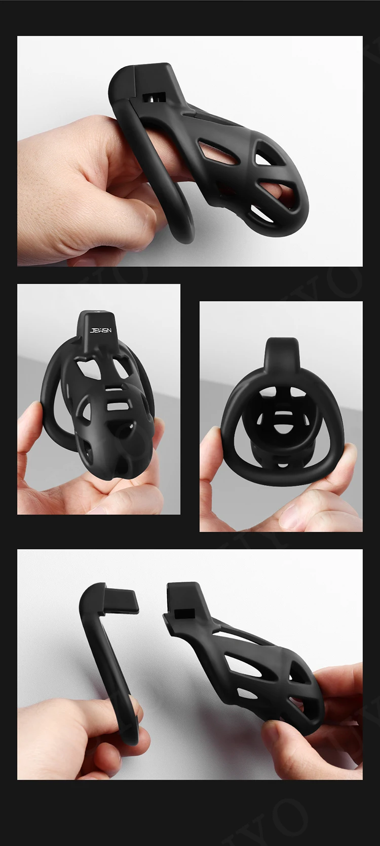 Male Chastity Cage Sex Toys Discreet Sissy Femboy Chastity Cock Cage Device Penis Rings Male With 3 Size chastity cage