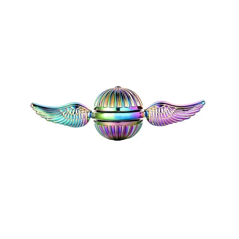 Fidget Spinner Metal Fidget Spinner Hand Spinner Toy Anti-Stress Fun Gyro for Stress Relief Finger Rotation Gyroscope for Kids And Adults