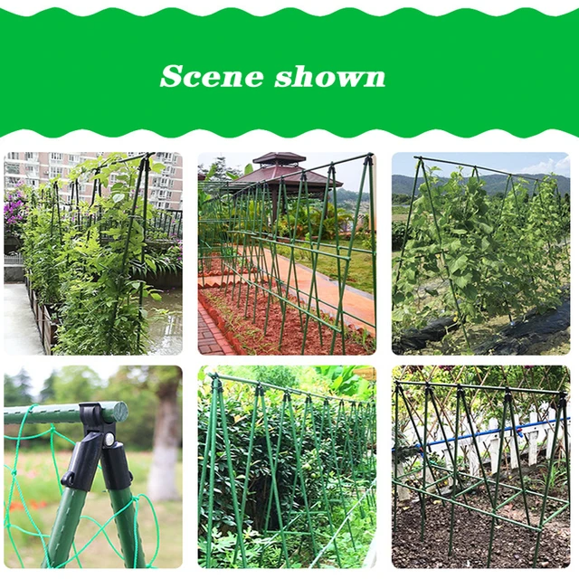5/10 db Növényi Támogatás A-Típusú Rögzített Klip Napellenző Pillér Oltó Tétek Csatlakozó Mászó Szőlő Konzol Kerti Kiegészítők - Image 6
