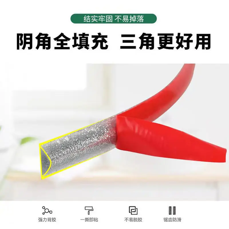 Description Picture 6 of item5M/roll Self Adhesive Ceramic Tile Tape Kitchen Sink Gap Mildewproof Tape Bathroom Toilet Stickers DIY Home PVC Decorative Lines