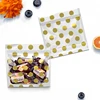 TETP 50Pcs Cartoon Ziplock Bags Plastic For Cookies Candy Snack Storage Sealed Pouches Jewelry Gift Packaging Decoration 5