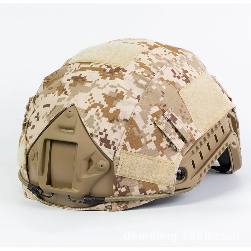 Casque Tactique Airsoft/paintball Motif Camouflage HDE/Woodland - État Correct