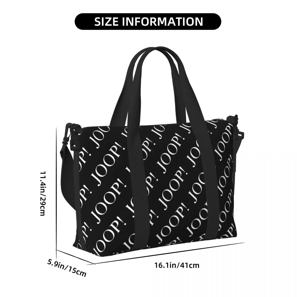 Canvas tote bag Funny Printed Joops s Tote Bag Women Large Capacity Hot Beach Gym Shoulder Travel Bag