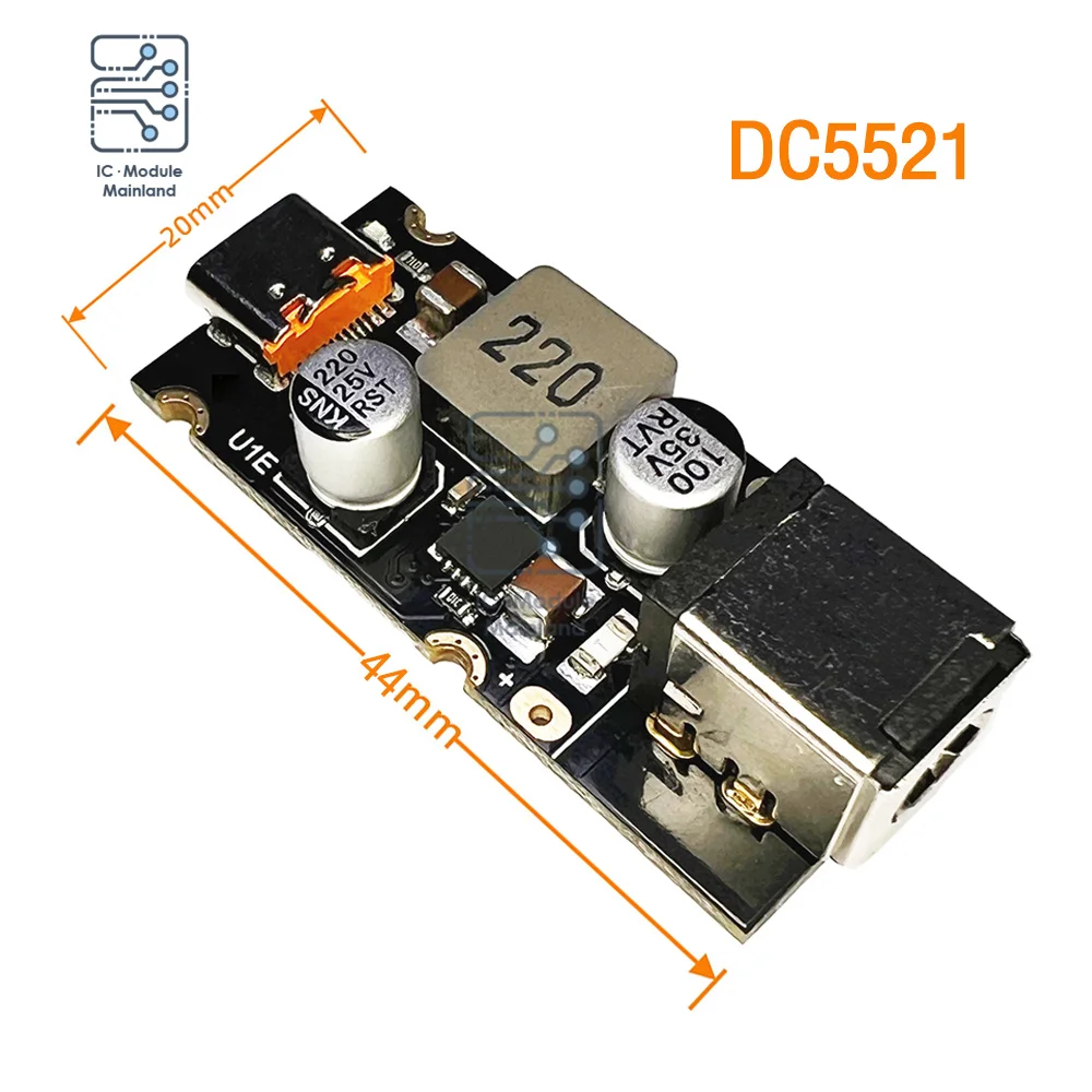 Modulo di alimentazione USB-C PD Trigger Board per carica veloce 12V