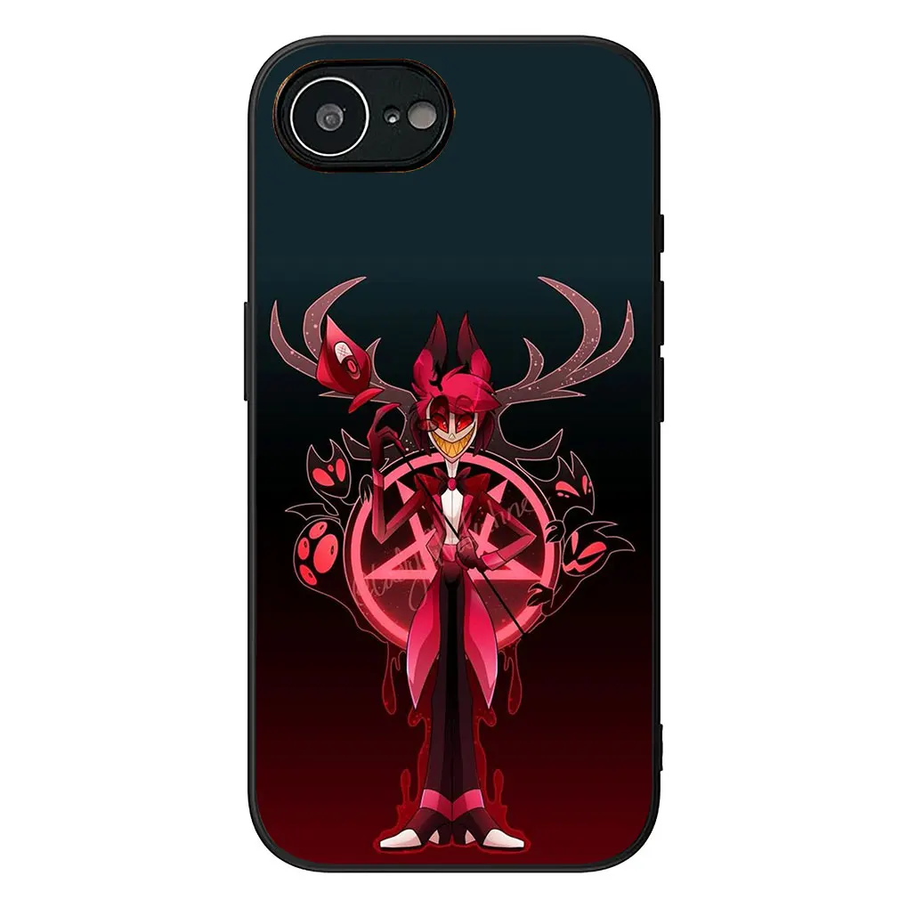 Angelic Dust-Resistant Soft Phone Cover with Alastors Design
