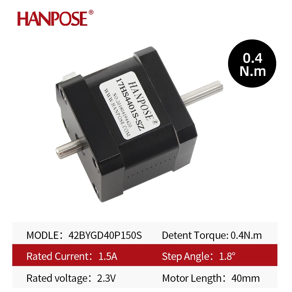Stepper Motor 17HS6401S-SZ 17HS3401S-SZ 17HS4401S-SZ NEMA17 stepper motor dual axis 12V 42BYGH 1.7A 70N &middot; cm suitable for 3D printers