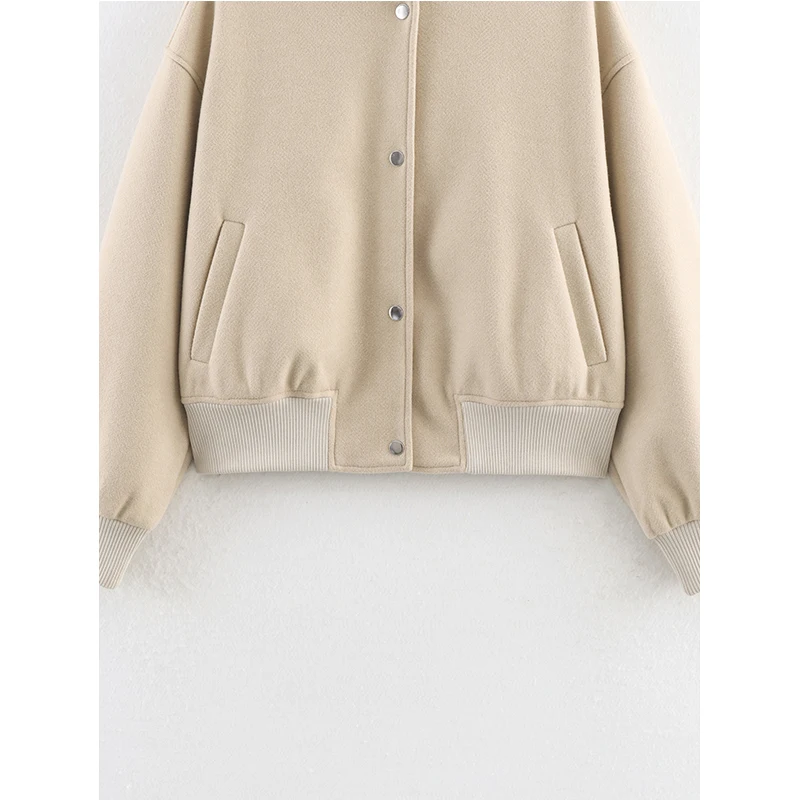 2026 Women Jacket Cropped Bomber Jackets For Women Spring Autumn Jacket Woman Fashion Long Sleeve Casual New In Short Coats