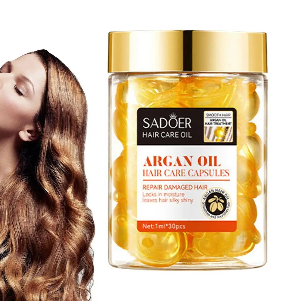 Легкое восстанавливающее масло для волос, масло для увеличения эластичности, натуральный провитамин, смесь аминокислот, аргановое масло для волос, шелковая эссенция