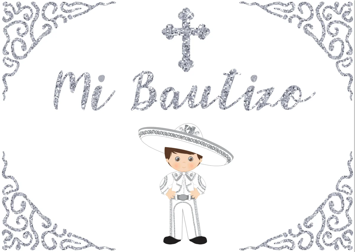 Mi Bautizo Para Imprimir Mi Bautizo – arrière-plan de Photo personnalisé en vinyle, 7X5 pieds, pour  bébé fille et garçon mexicain, Communion, mon baptême, 220cm X 150cm -  AliExpress