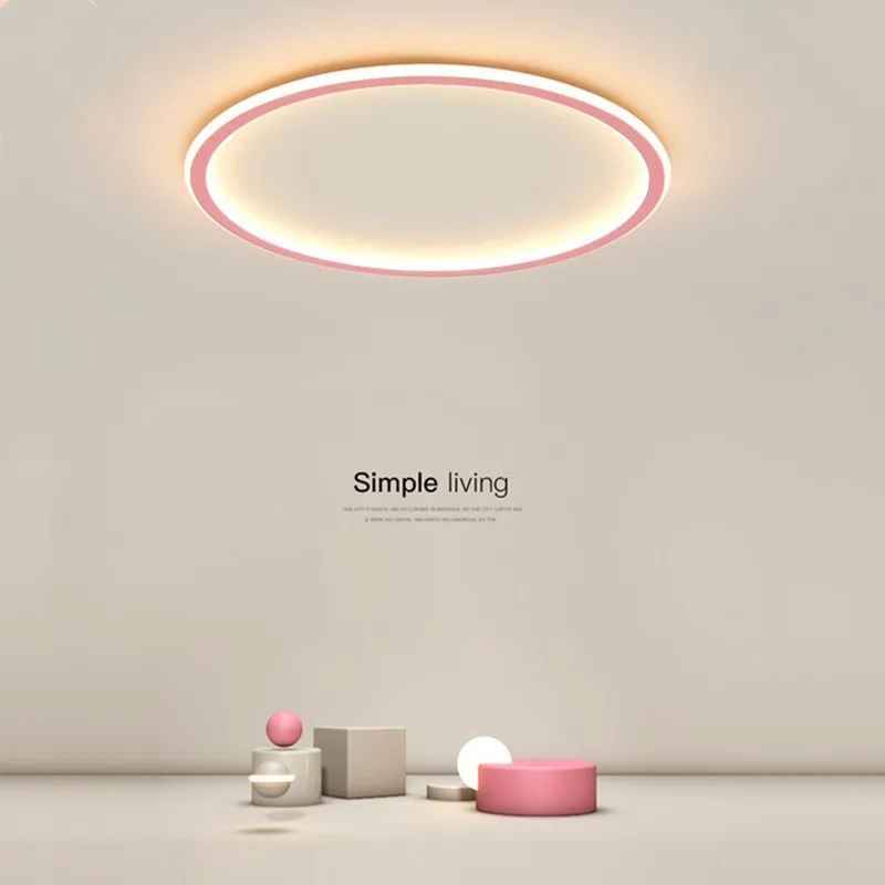 

Ultra-thin LED Ceiling Light 24W 30W Brightness Dimmable Ceiling Round Panel Lights For Home Indoor Modern Lighting Decoration