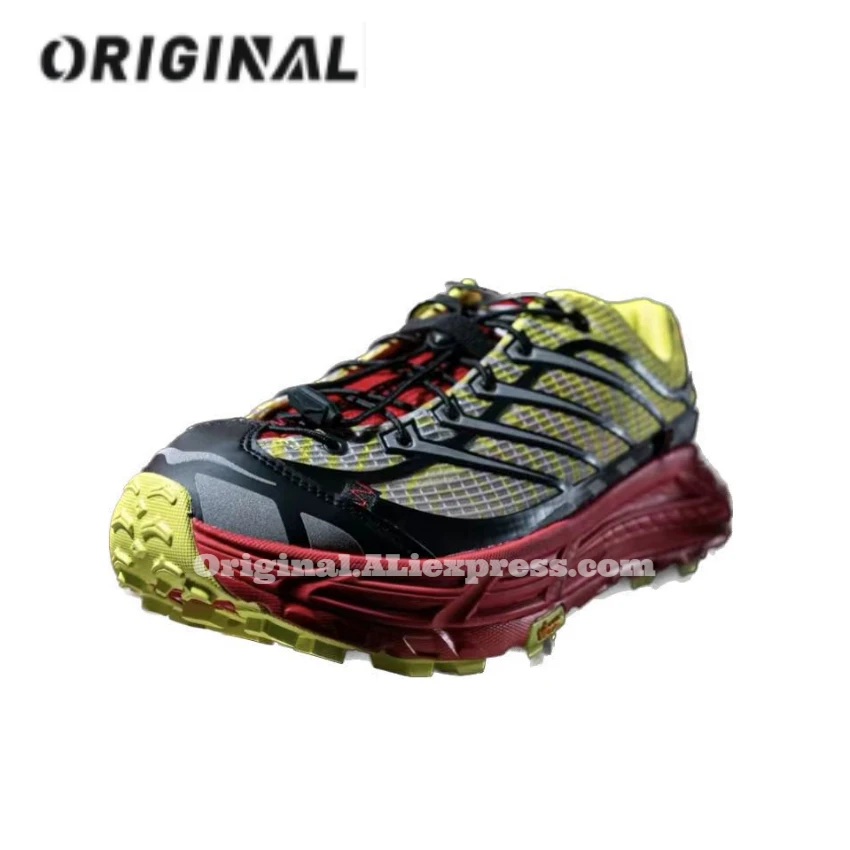 

2024 Original Mafate Three 2 Men Trail Running Shoes Outdoor Breathable Non-slip Light Hiking Trekking Sneakers Road Marathon