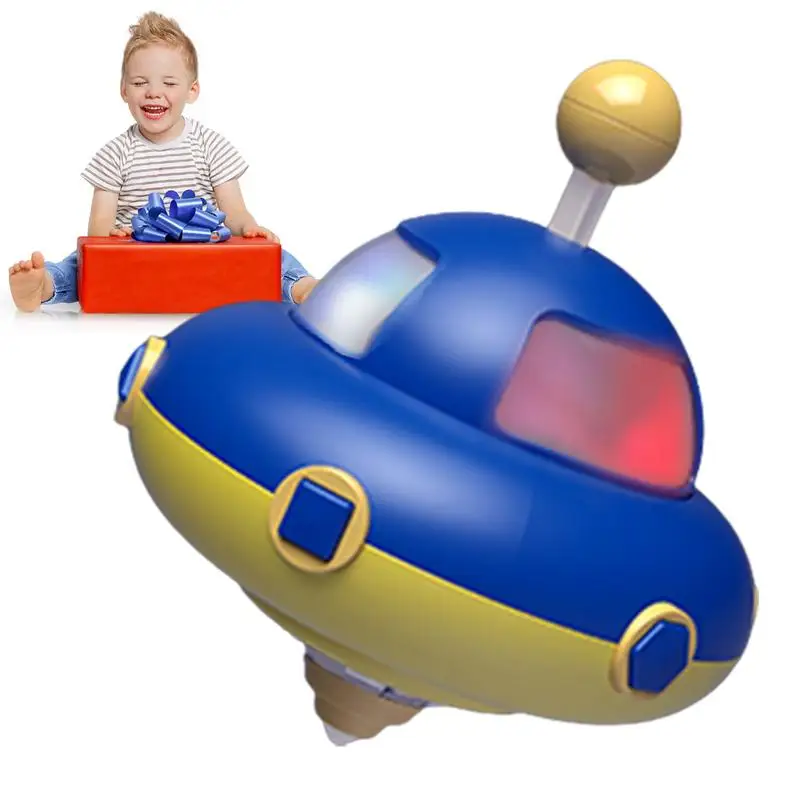 

Cartoon Spinning Top Toy Enhance Curiosity Flashing Tops For Early Education Fine Motor Skills Toys For Festive Gift Interaction