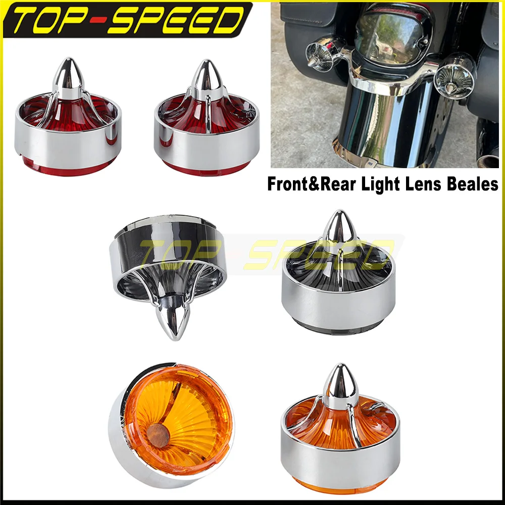 

Motorcycle Front Rear Turn Signal Light Trim Lens Cover For Harley Sportster XL883 XL1200 SuperLow Iron 883 Roadster Lamp Bezel