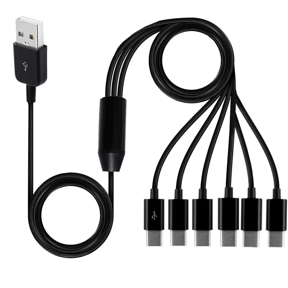 Enhanced Product Title:  
Multi-Port Type-C to USB-C Fast Charging Cable Splitter - 1.5m/0.5m Lengths for Smartphones & Tablets
