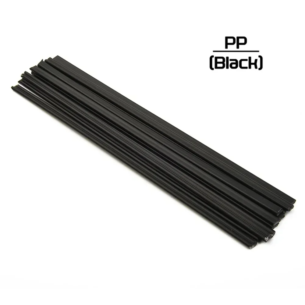 10pcs 200mm Plastic Welding Rods ABS/PP/PVC/PE Welding Sticks For Plastic Welder Gun Bumper Repair Supplies 200x5x2.5mm