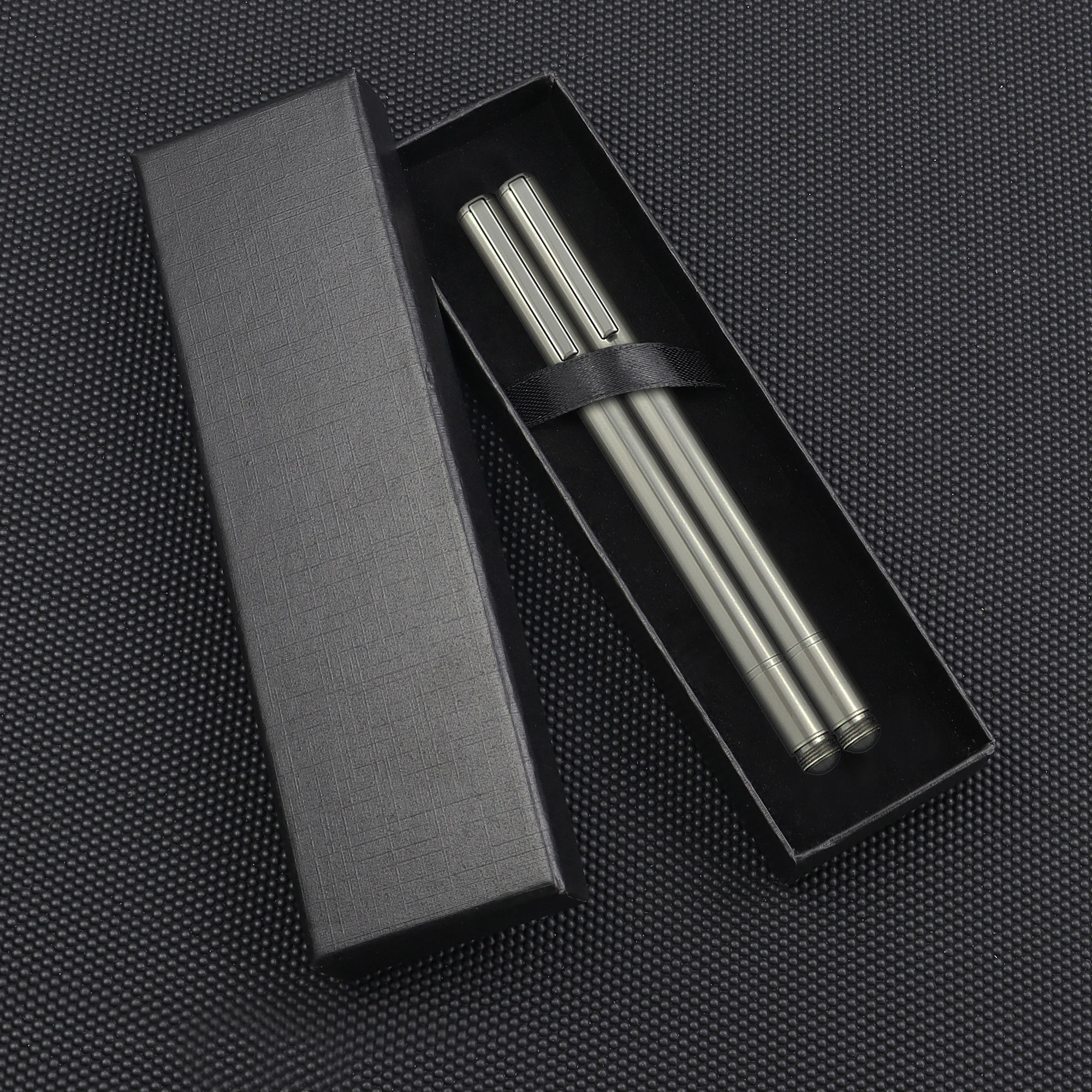 Portable Dual-Function Pen Ballpoint Pen&Pencil Smooth Writing Easy to Carry Black Ink Perfect Gift