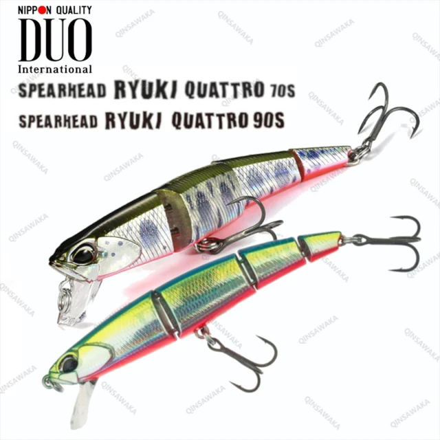 Japan DUO SPEARHEAD RYUKI QUATTRO 70S 90S Sinking SWIMBAIT Joint