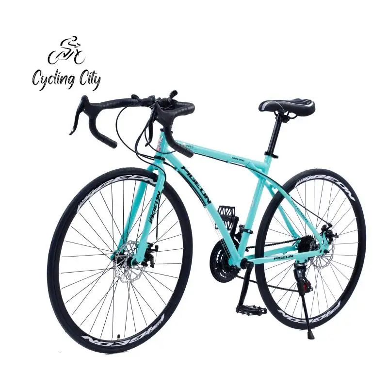 Mountain Bike Dual Disc Brake Bead Pedal Adult Commuting Variable Speed Lightweight Student Bike 700C