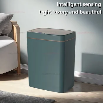 Senso automaticamente il bidone della spazzatura e gli spazi della cucina e il contenitore della spazzatura con il coperchio isola efficacemente l'odore 2025 NUOVO 1