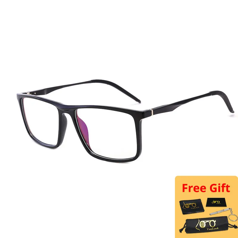 Blue Light Blocking Unisex Square Eyewear with UV Protection