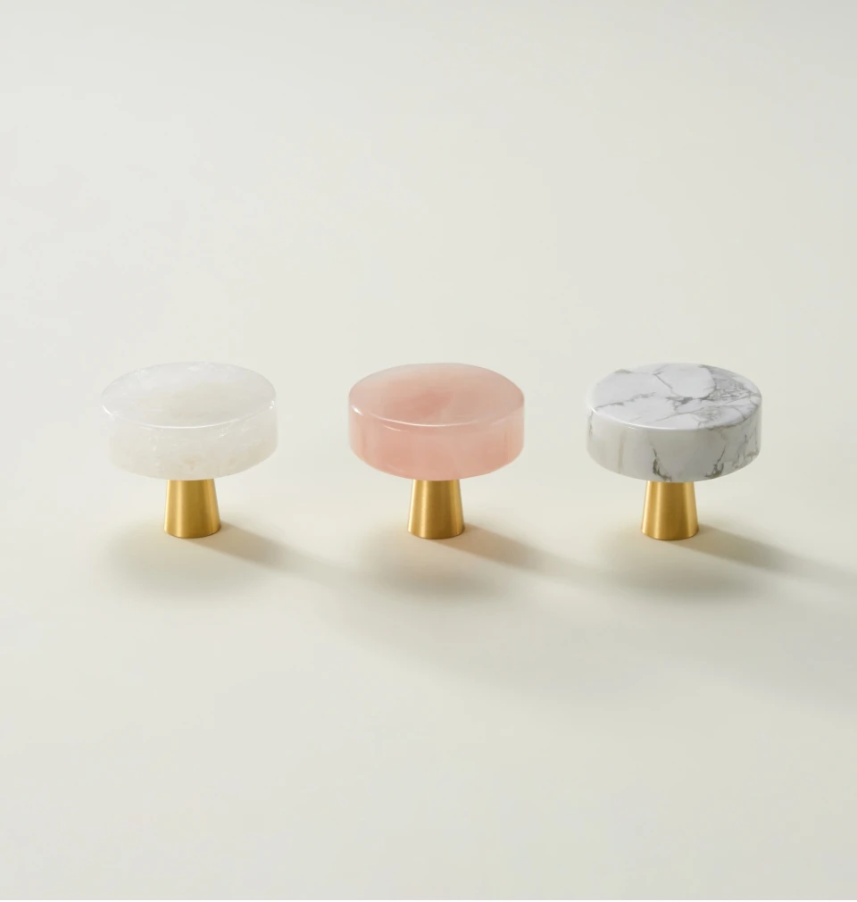 Nurlin-Puxadores de pedra natural para armários e