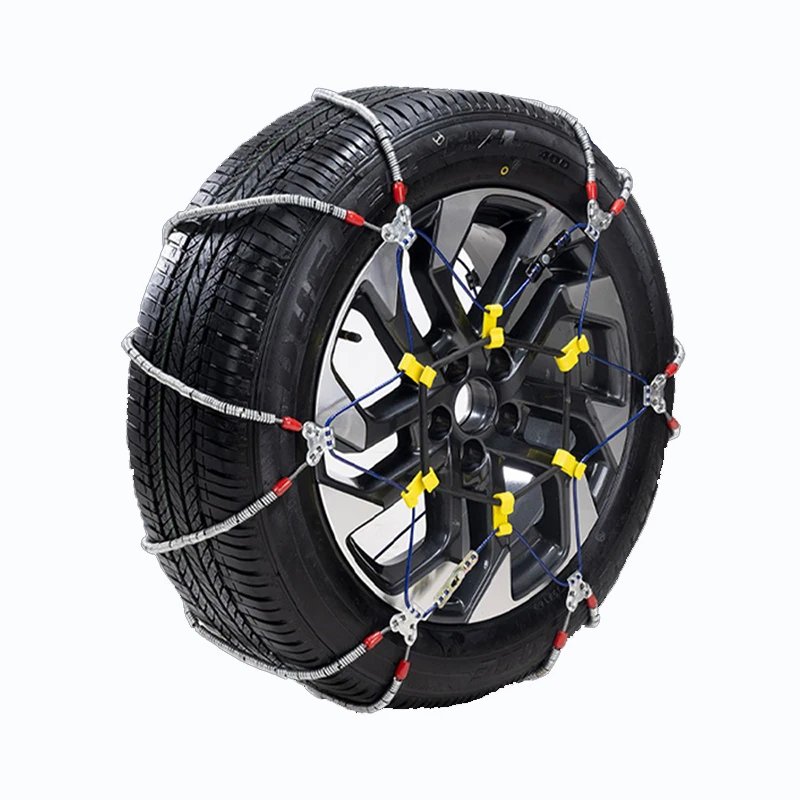 Car Wheel Wirerope Chains Automobile Mud Anti Skid Chains Auto Anti Skid Snow for Double Wheel Car Winter Tire Wheels