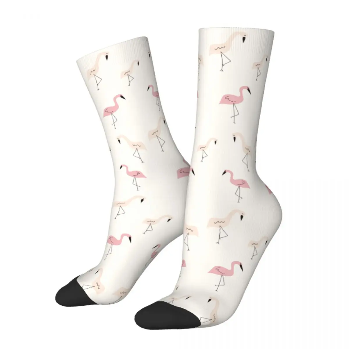 

Flamingo Bird Animal Socks Men's Women's Casual Socks Crazy Spring Summer Autumn Winter Socks Gift