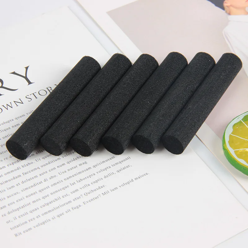 15CMX15MM Home Fragrance Black Thicken Fiber Rattan Sticks Essential oil Diffuser Sticks Home Decor DIY Reed Diffuser Sticks