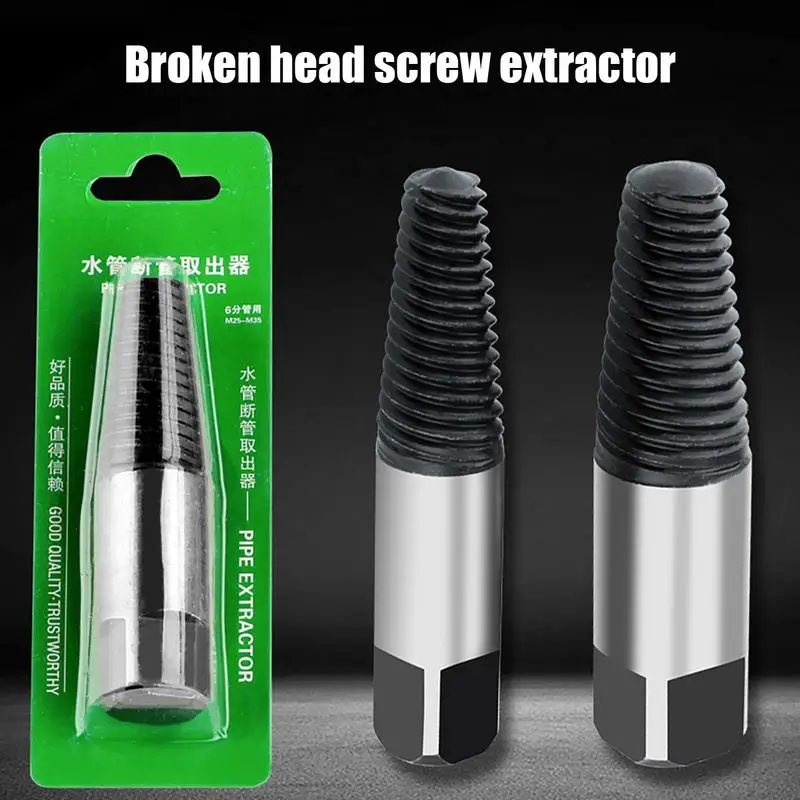 

5/6Pcs Screw Extractor Metal Drill Bit Set Damaged Screws Remover Extractor Nut Removal Tool Broken Bolt Water Pipe Extractor