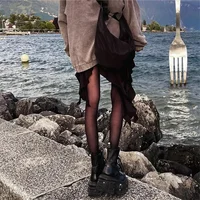 Punk Style Women Boots Lace-up Heel Height Platform Shoes Woman Gothic Ankle Rock Boots Metal Decor Man And Woman Sneakers 2025 - Image 5