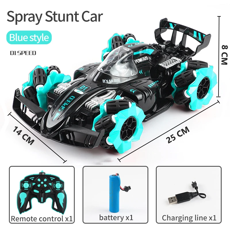 Spray Stunt Car-Blue