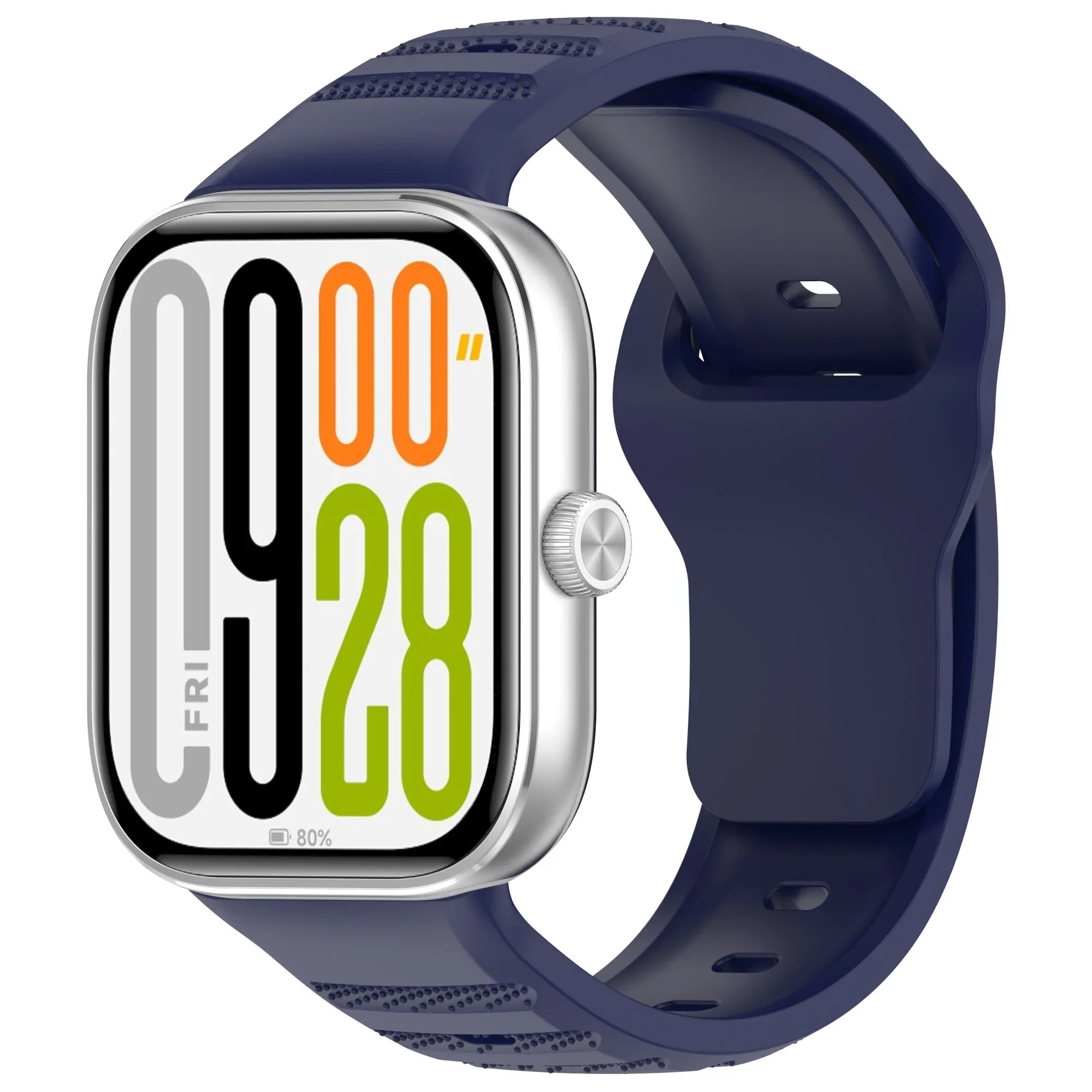 Silicone Replacement Strap Bracelet for Smartwatches and Fitness Bands