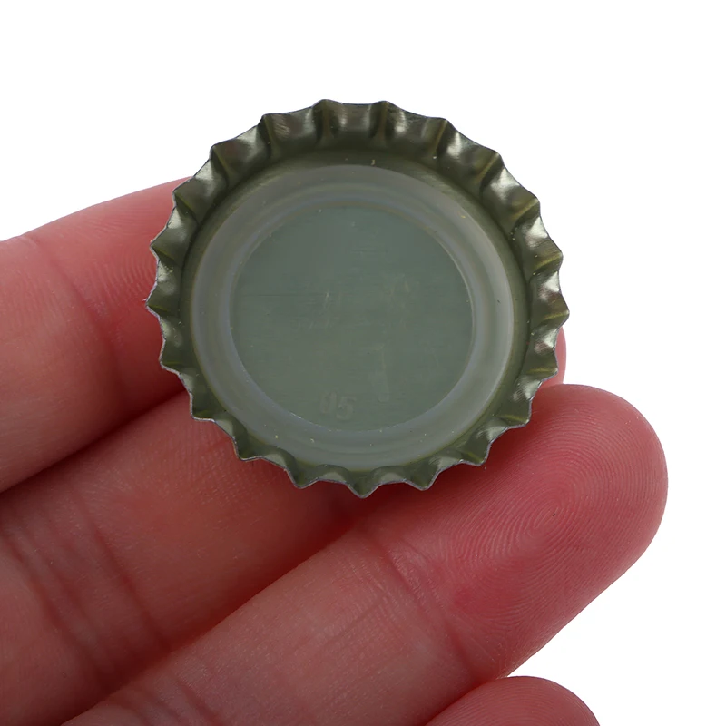 Tinplate Beer Bottle Caps 100PCS for DIY Home Brewing
