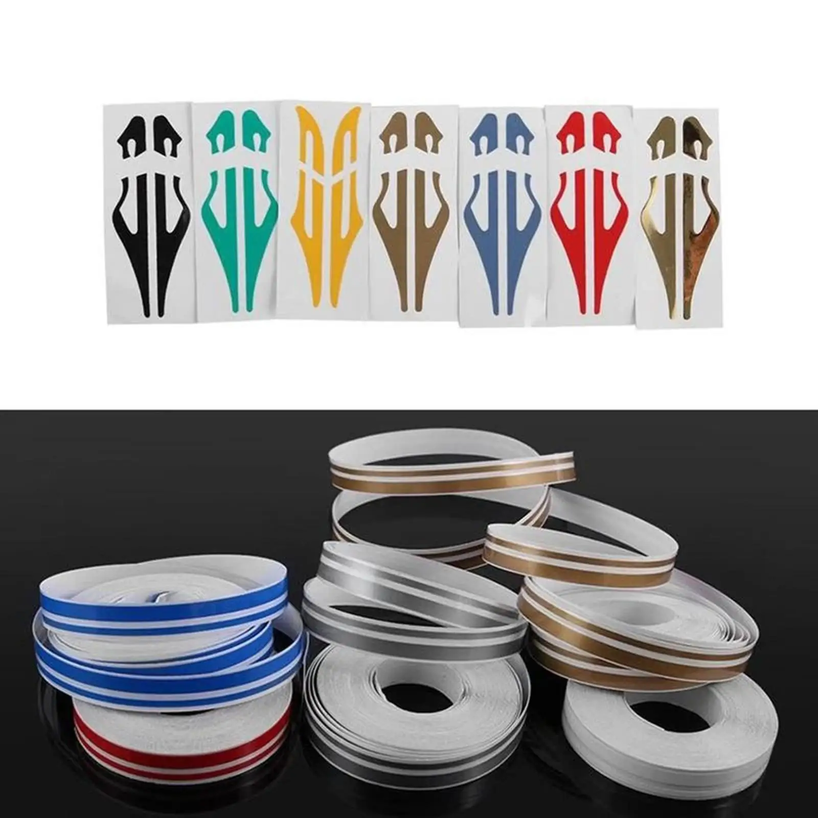 Car Pinstripe Tape 32Ft Black Pinstriping Tape - 1.3cm Wide Vinyl Decal For Cars, Motorcycles & DIY Projects Vinyl Pin Striping Decals
