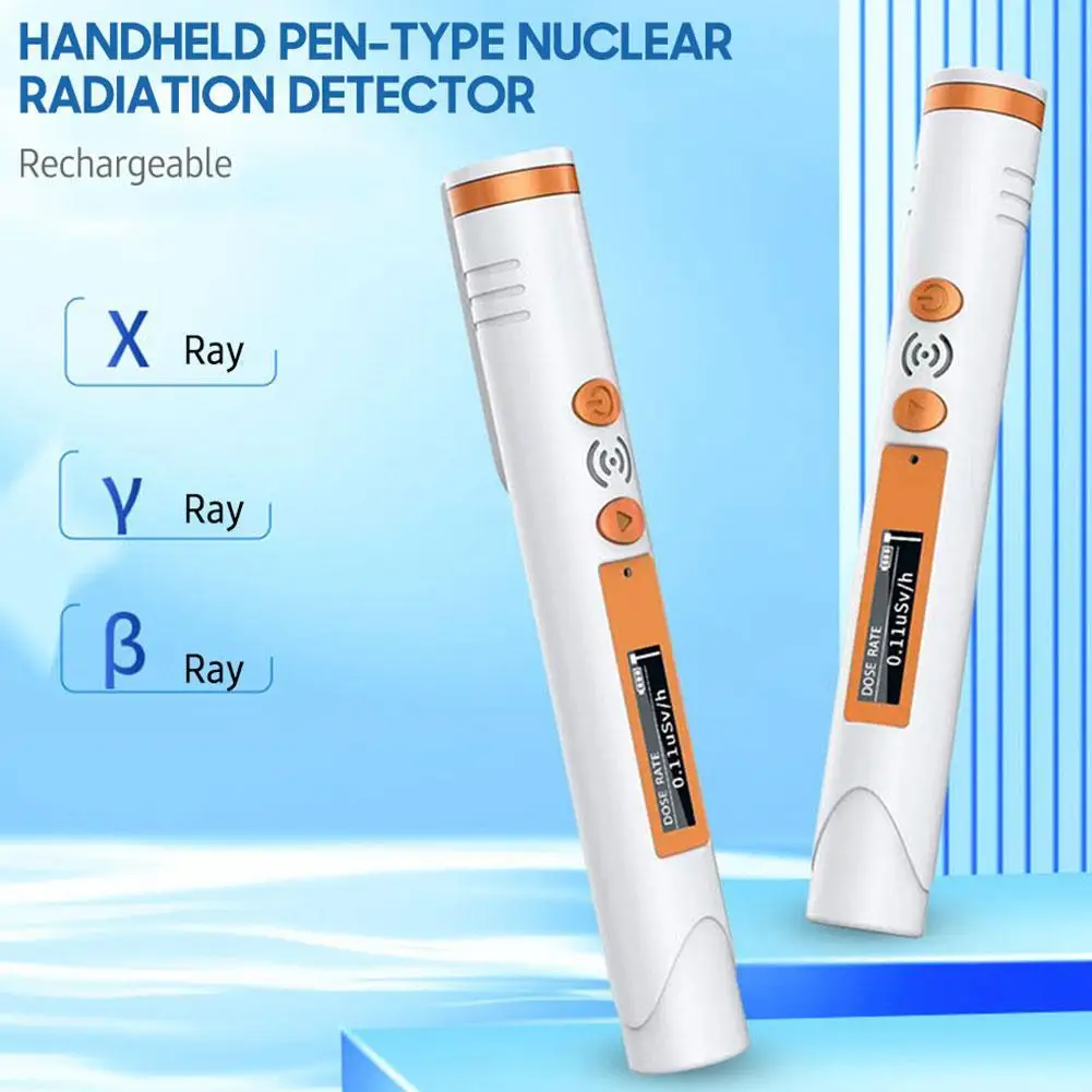 

Portable Pen Nuclear Radiation Professional Marble Radioactive Line Personal Dose Alarm Geiger Counter