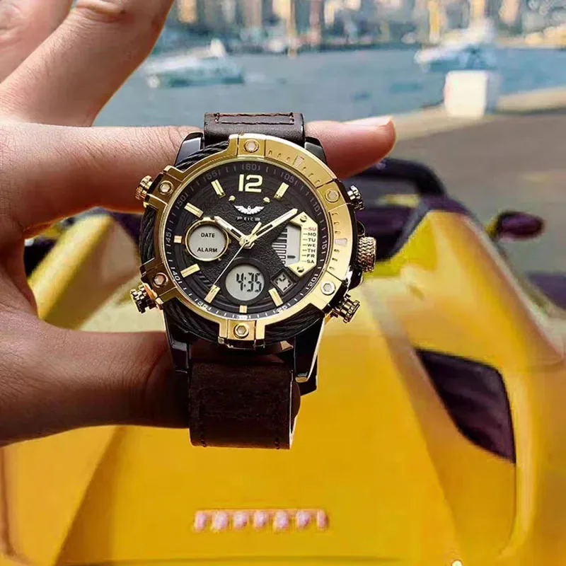 FEICE Men's Quartz Watch Original Wristwatch Multifunctional