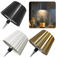 Metal Dimmable Bottle Lamp Rechargeable 2000mAh Wine Bottle Light Touch Control LED Wine Bottle Lamp for Family Restaurant & Bar 1