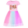 Fashion New Summer Girls Game Roblox Cute Trendy Comfortable Versatile Star Rainbow Lace Skirt Birthday Surprise Gift 2
