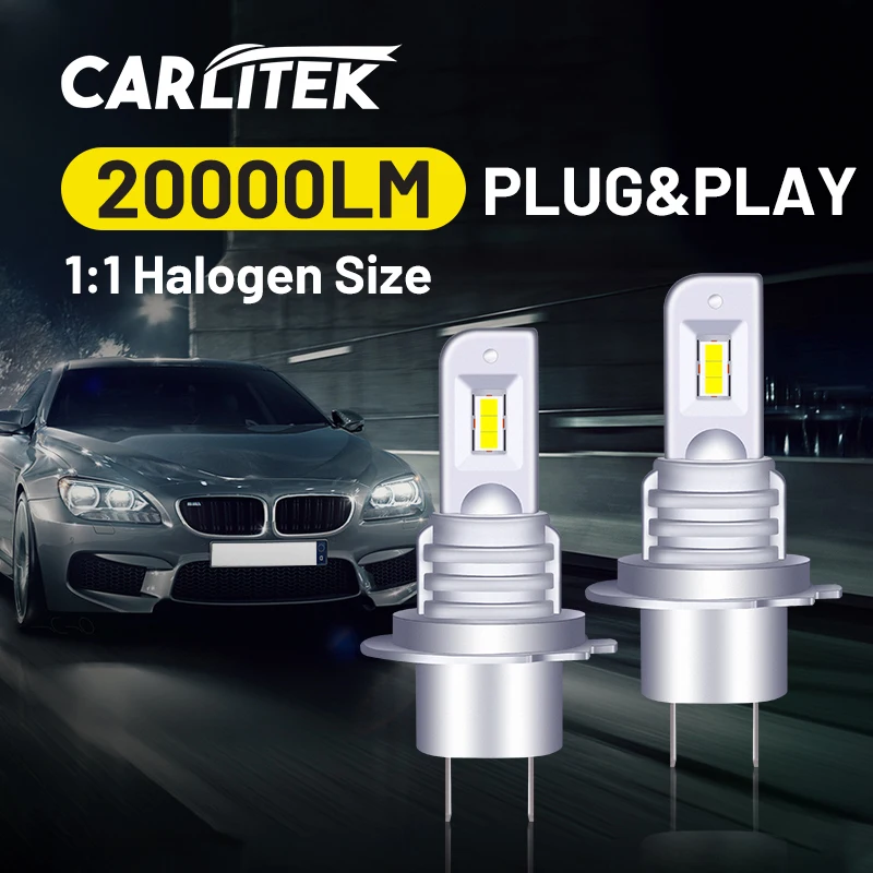 Светодиодные фары H4 9005 лм H1 H7 H11 H8 9006 HB3 HB4 беспроводные мини-Автомобильные